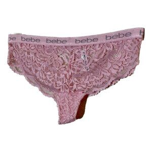 Bebe Intimates Light Pink Lace Underwear Size 1X